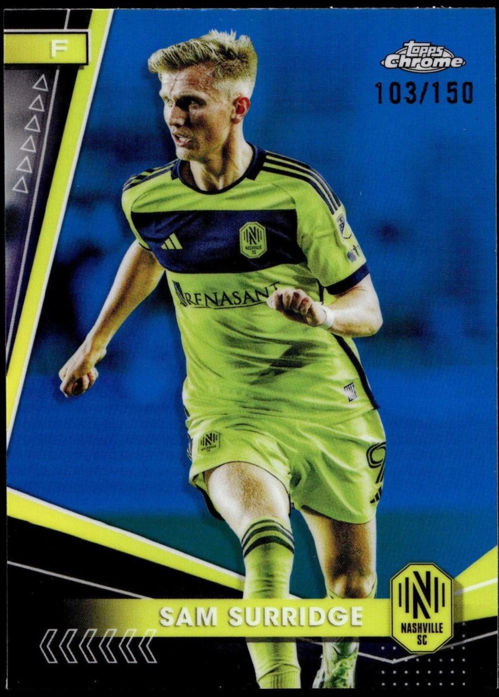 Sam Surridge [Blue Refractor] #118