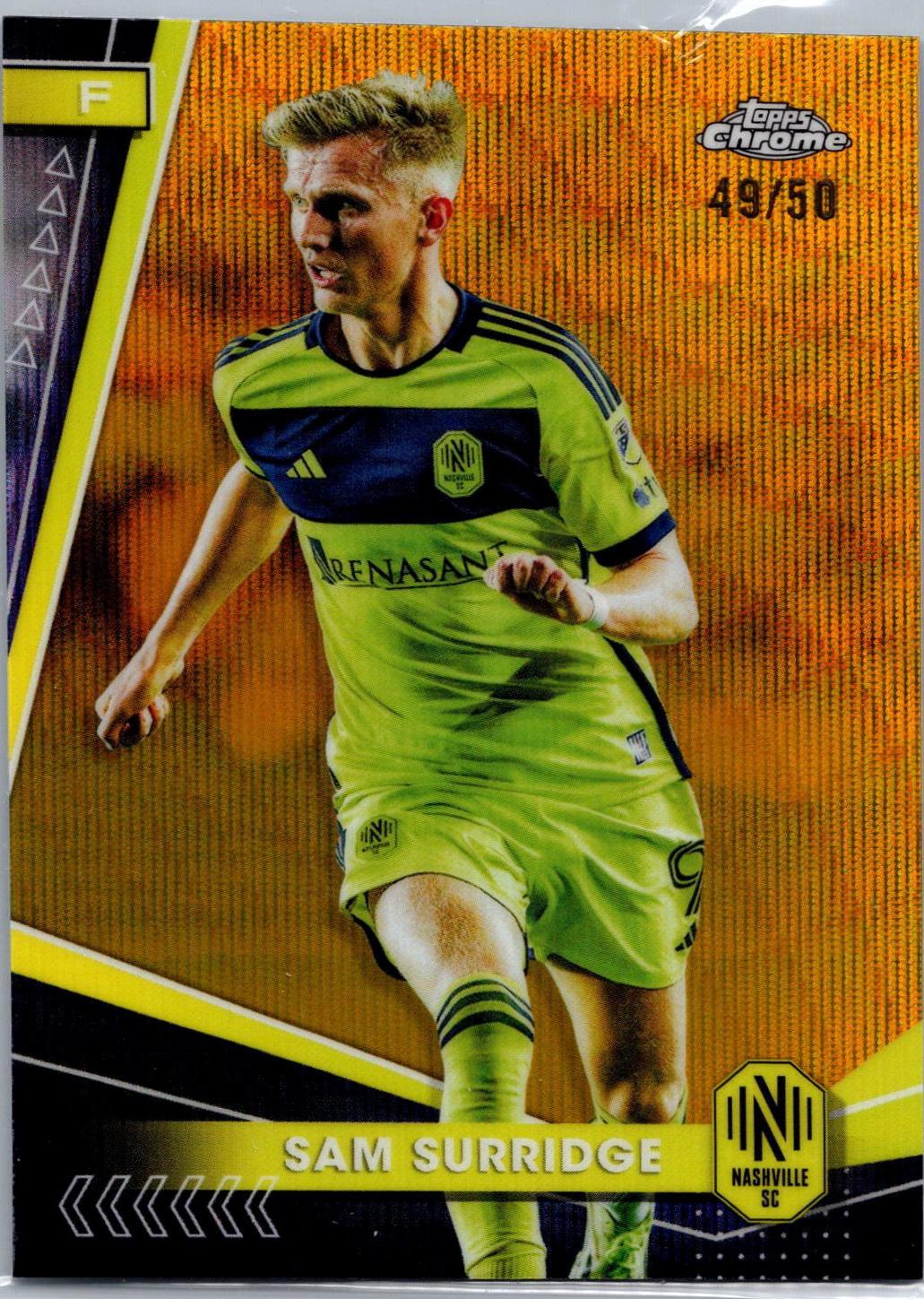 Sam Surridge [Gold Wave Refractor] #118