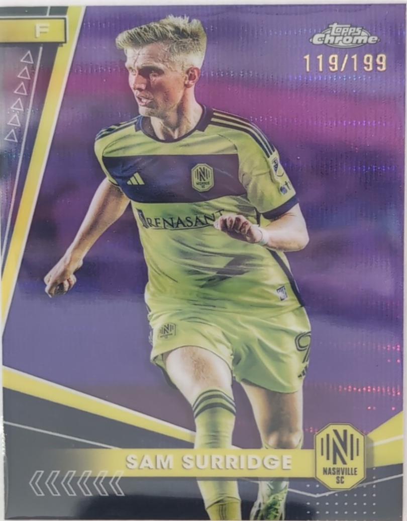 Sam Surridge [Purple Wave Refractor] #118