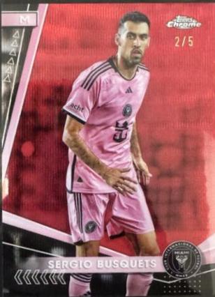 Sergio Busquets [Red Refractor] #5
