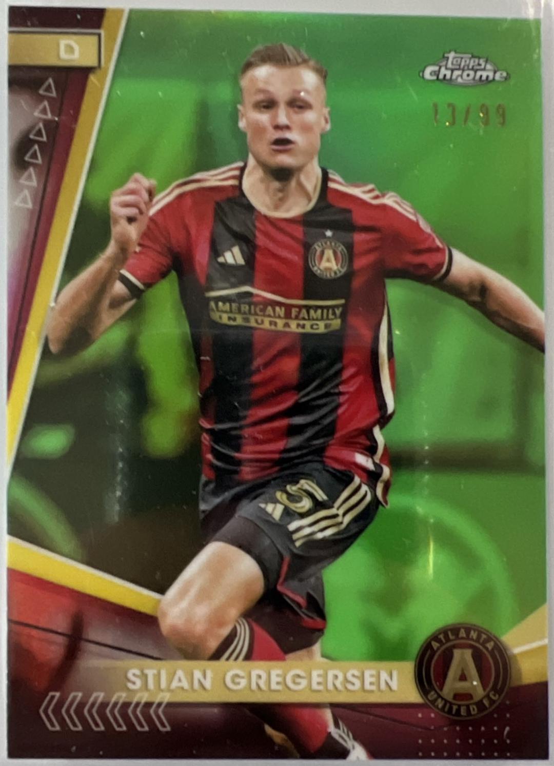 Stian Gregersen [Neon Green Refractor] #143