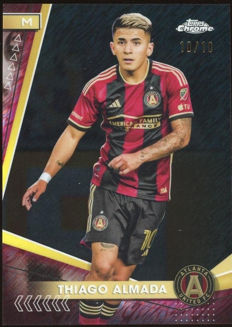 Thiago Almada [Shimmer Black Refractor] #2