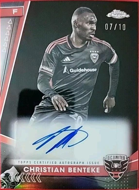 Christian Benteke [Black Refractor] #CA-BE