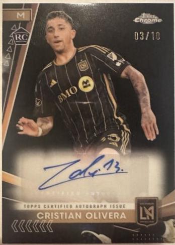 Cristian Olivera [Black Refractor] #CA-CO