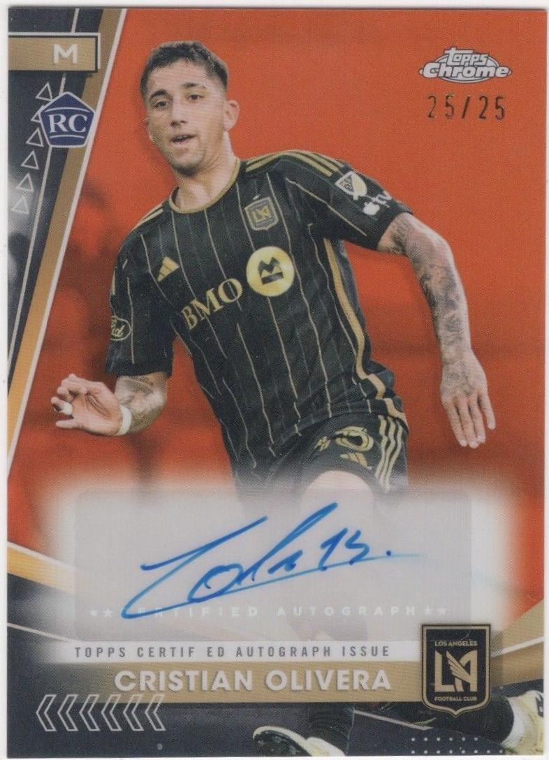 Cristian Olivera [Orange Refractor] #CA-CO