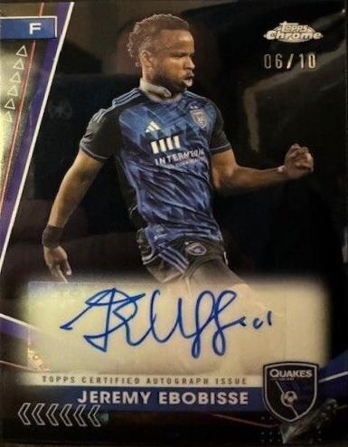 Jeremy Ebobisse [Black Refractor] #CA-JE