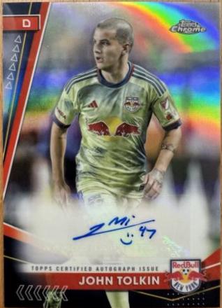 John Tolkin [Red Wave Refractor] #CA-JT