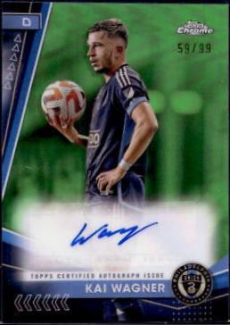 Kai Wagner [Neon Green Refractor] #CA-KW