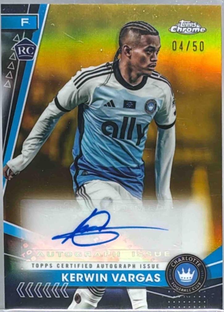 Kerwin Vargas [Gold Refractor] #CA-KV