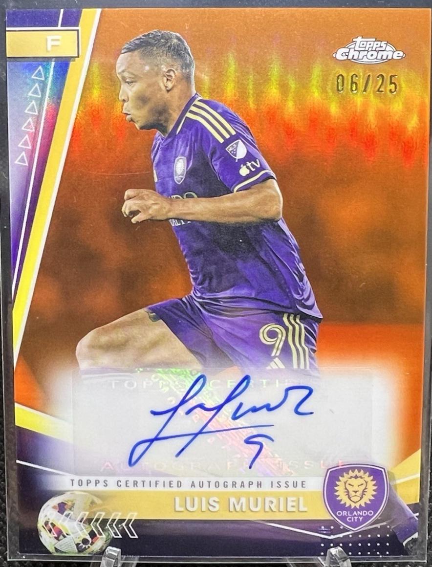 Luis Muriel [Orange Refractor] #CA-LU