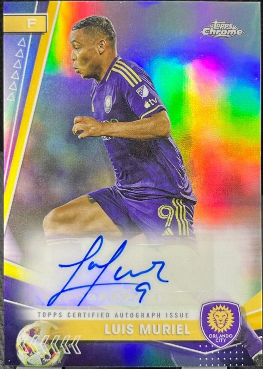 Luis Muriel [Red Wave Refractor] #CA-LU