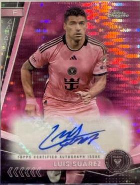 Luis Suarez [Pink Pulsar Refractor Mania Pink X-Fractor] #CA-SU