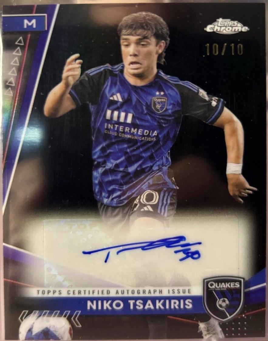 Niko Tsakiris [Black Refractor] #CA-NT