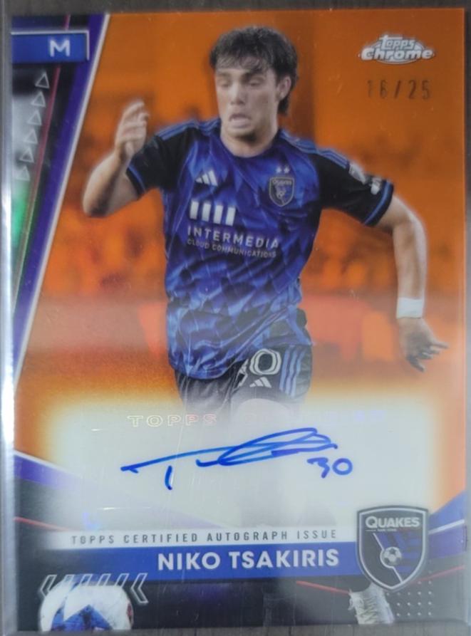 Niko Tsakiris [Orange Refractor] #CA-NT