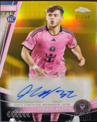 Noah Allen [Gold Refractor] #CA-NA