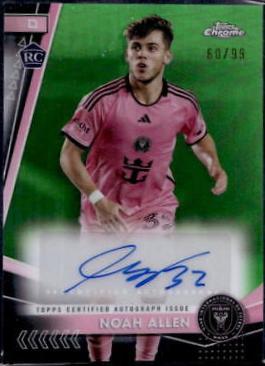 Noah Allen [Neon Green Refractor] #CA-NA