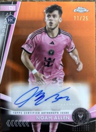 Noah Allen [Orange Refractor] #CA-NA