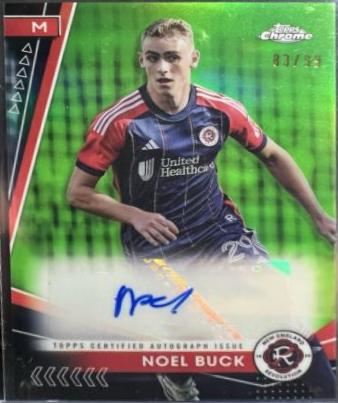 Noel Buck [Neon Green Refractor] #CA-NB