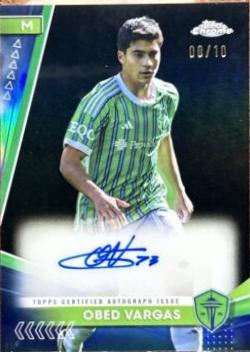Obed Vargas [Black Refractor] #CA-OV