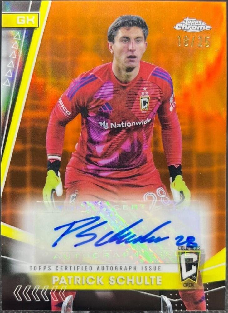 Patrick Schulte [Orange Refractor] #CA-PS