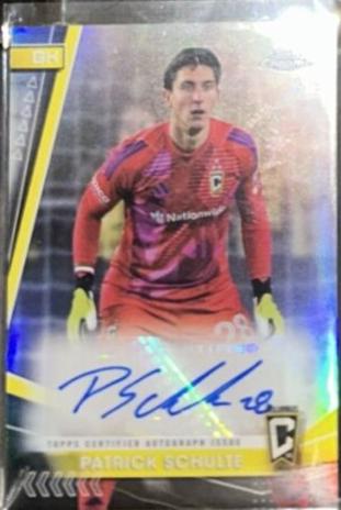 Patrick Schulte [Red Wave Refractor] #CA-PS