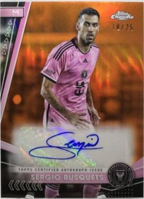 Sergio Busquets [Orange Refractor] #CA-SB