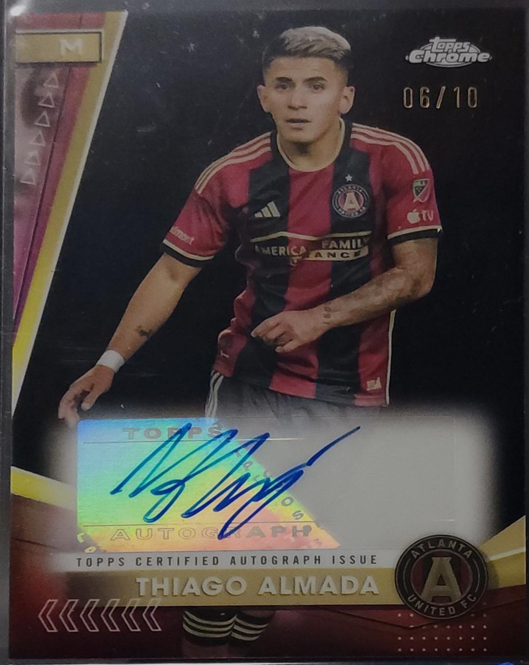 Thiago Almada [Black Refractor] #CA-TA