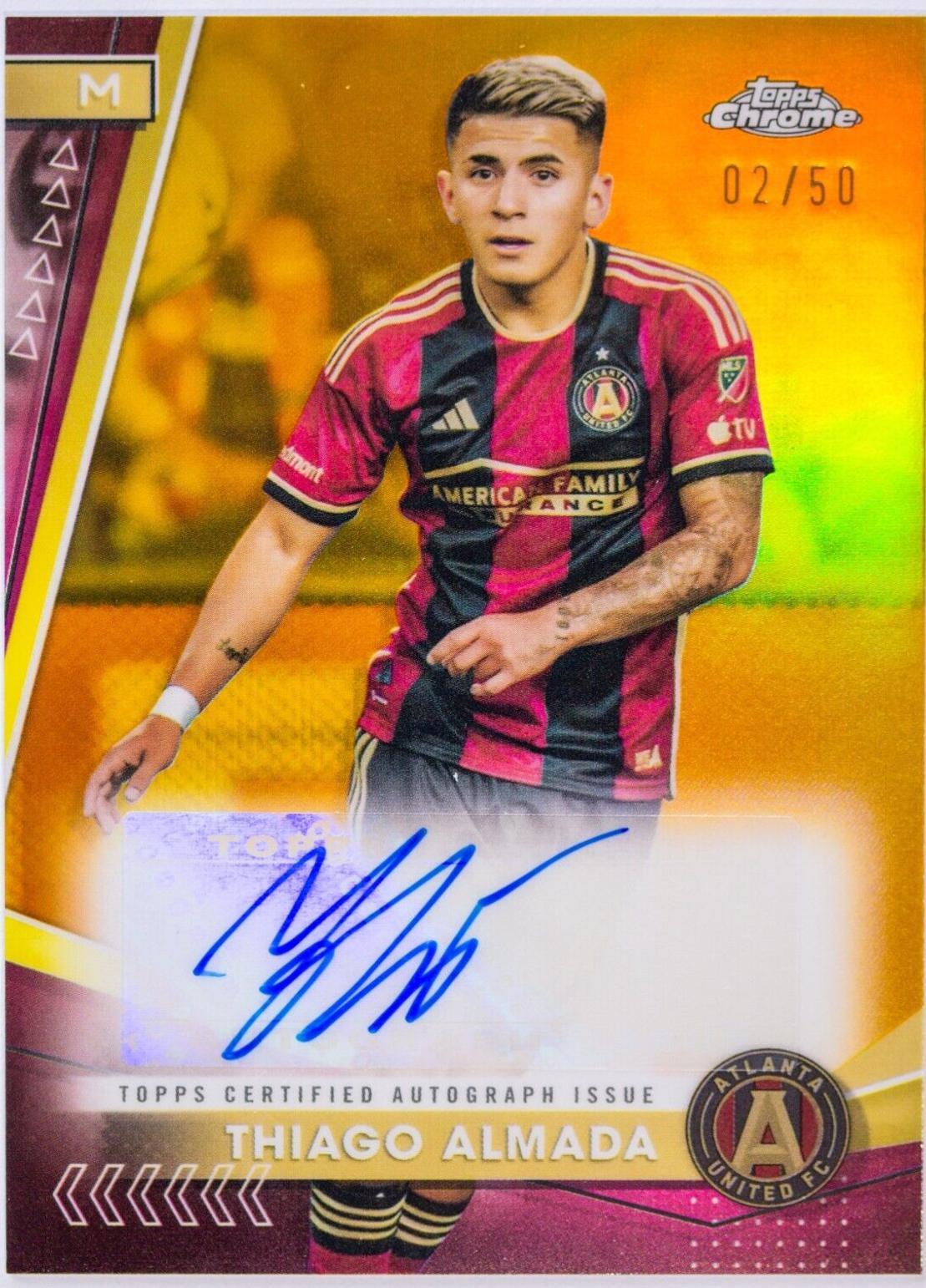 Thiago Almada [Gold Refractor] #CA-TA