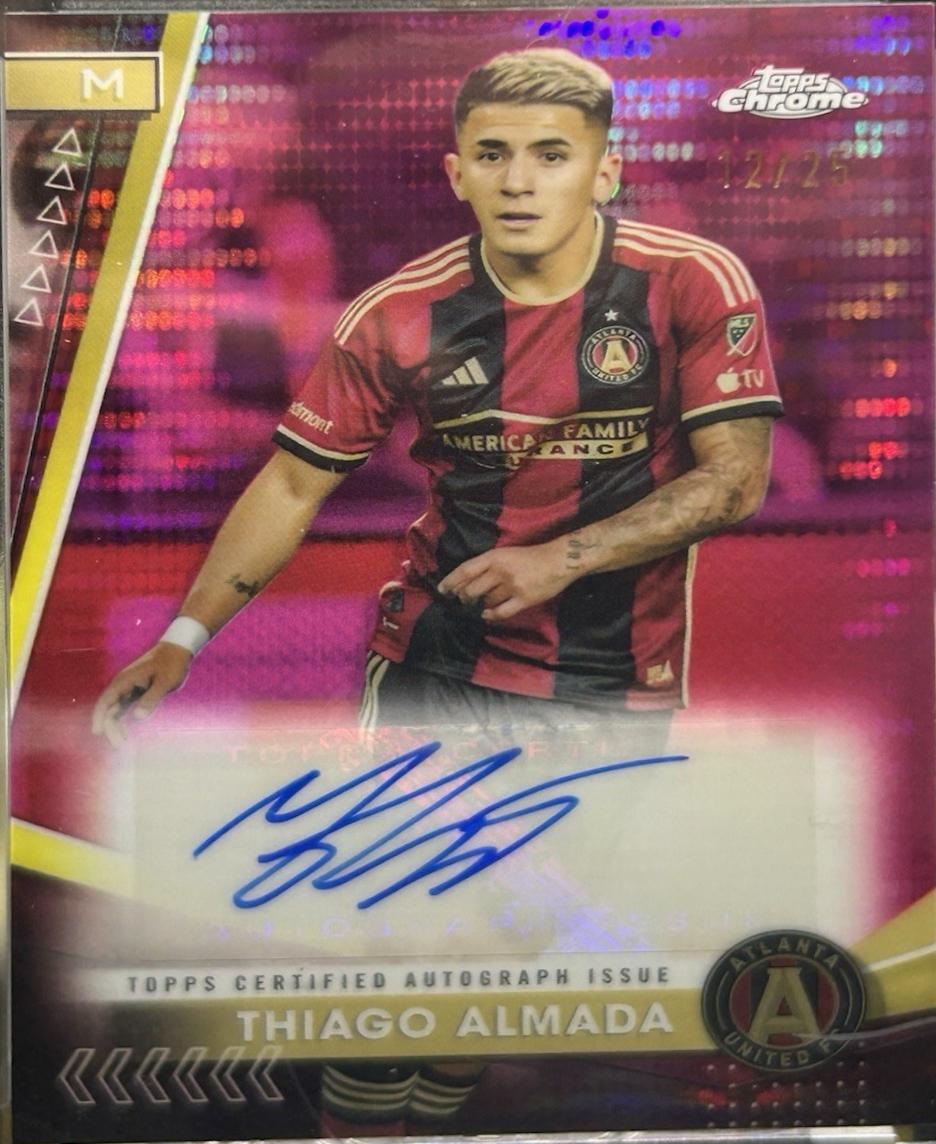 Thiago Almada [Pink Pulsar Refractor Mania Pink X-Fractor] #CA-TA