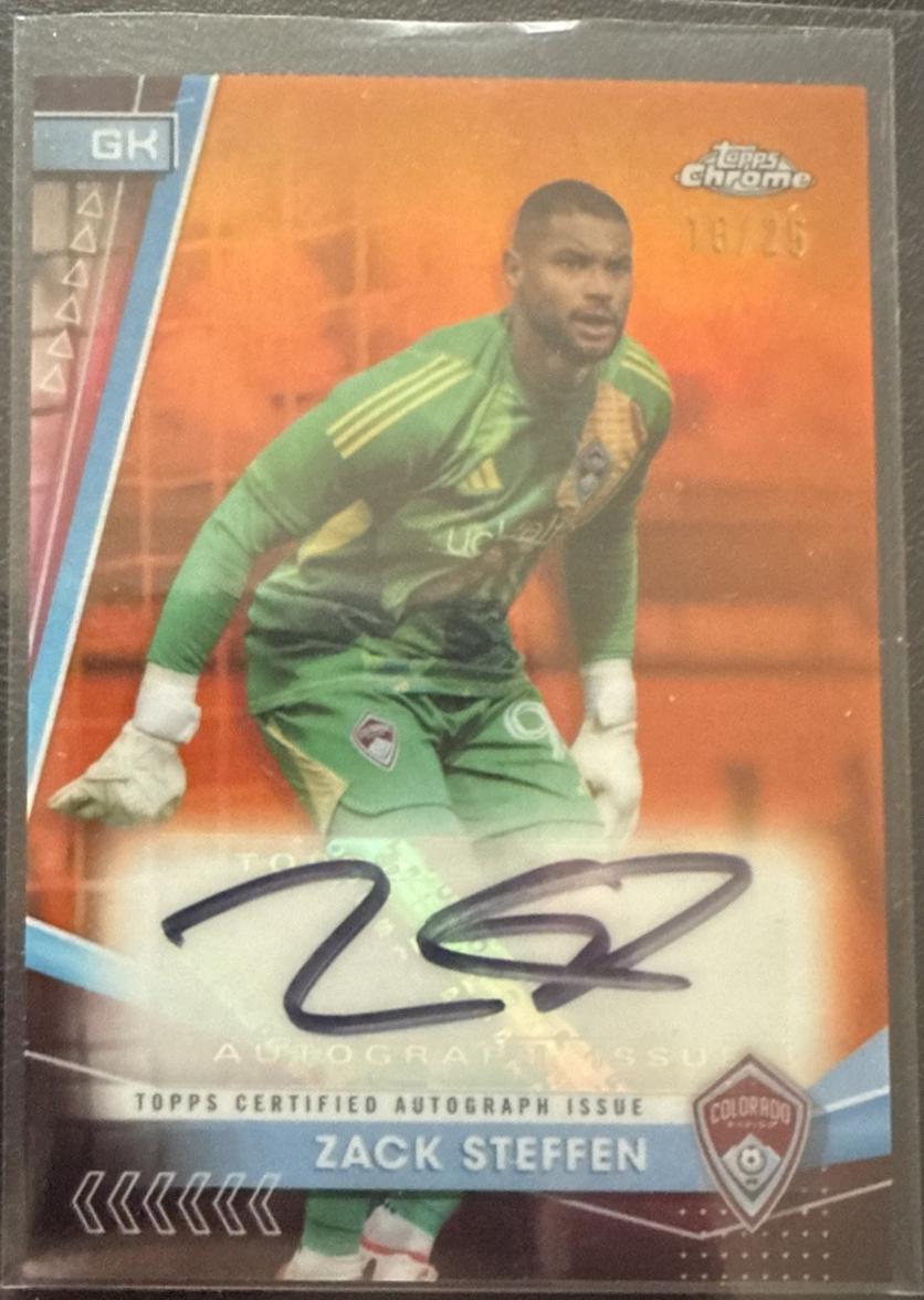 Zack Steffen [Orange Refractor] #CA-ZS