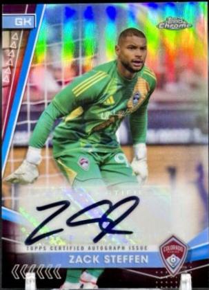 Zack Steffen [Red Wave Refractor] #CA-ZS
