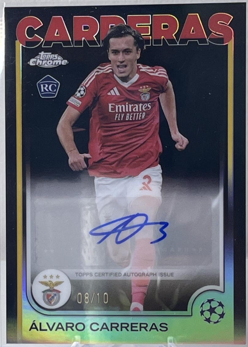 Alvaro Carreras [Black Refractor] #CA-AC