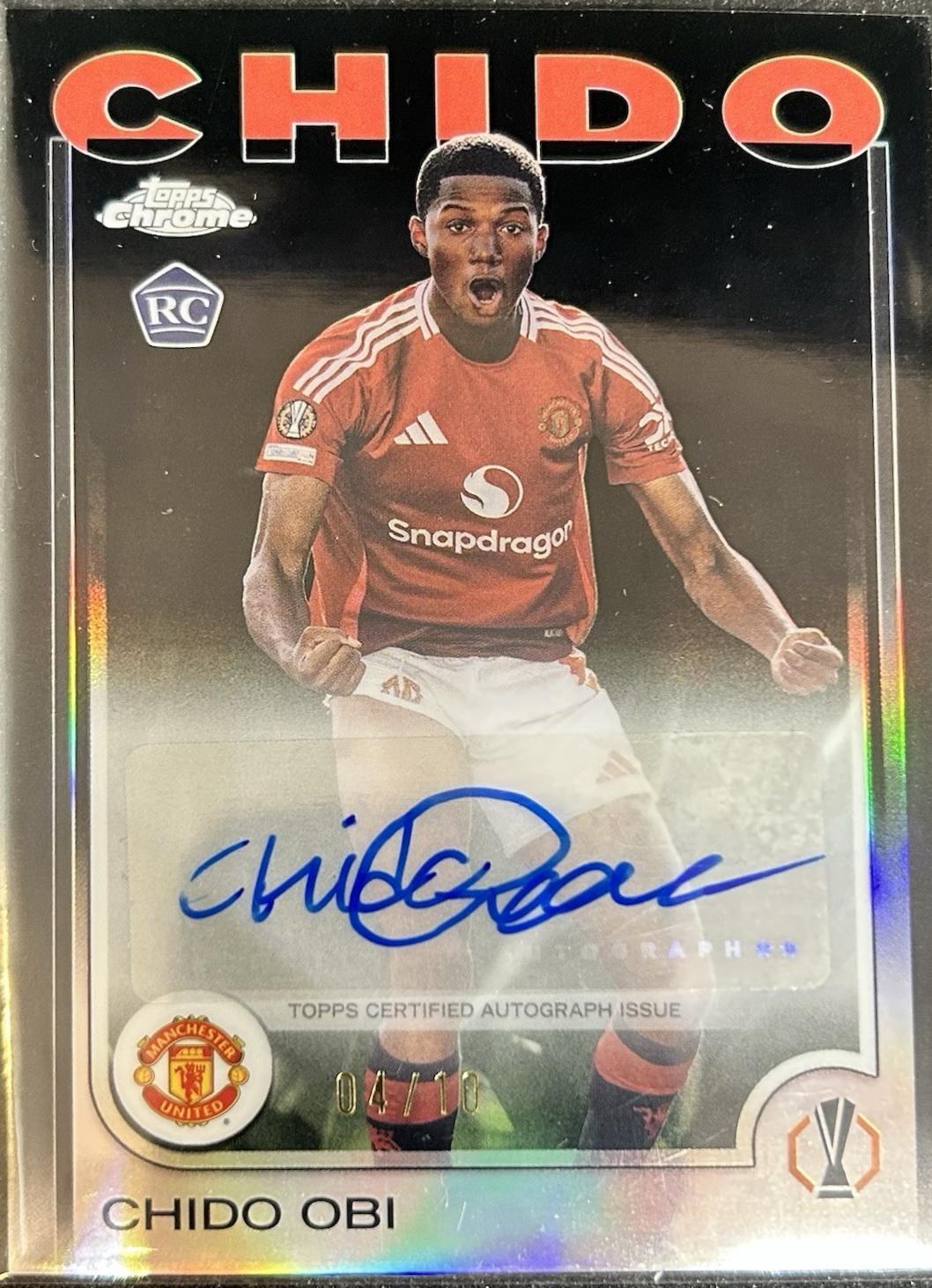 Chido Obi [Black Refractor] #CA-CO