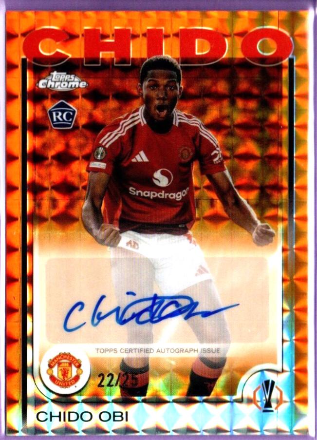 Chido Obi [Orange Geometric Refractor] #CA-CO