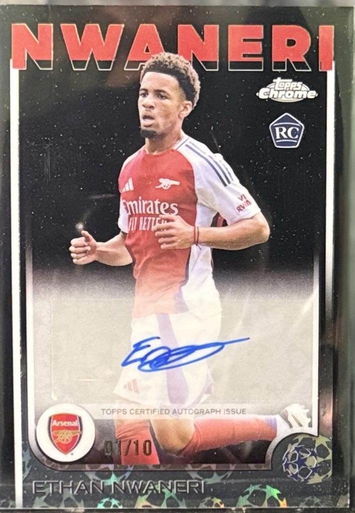Ethan Nwaneri [Black Refractor] #CA-EN