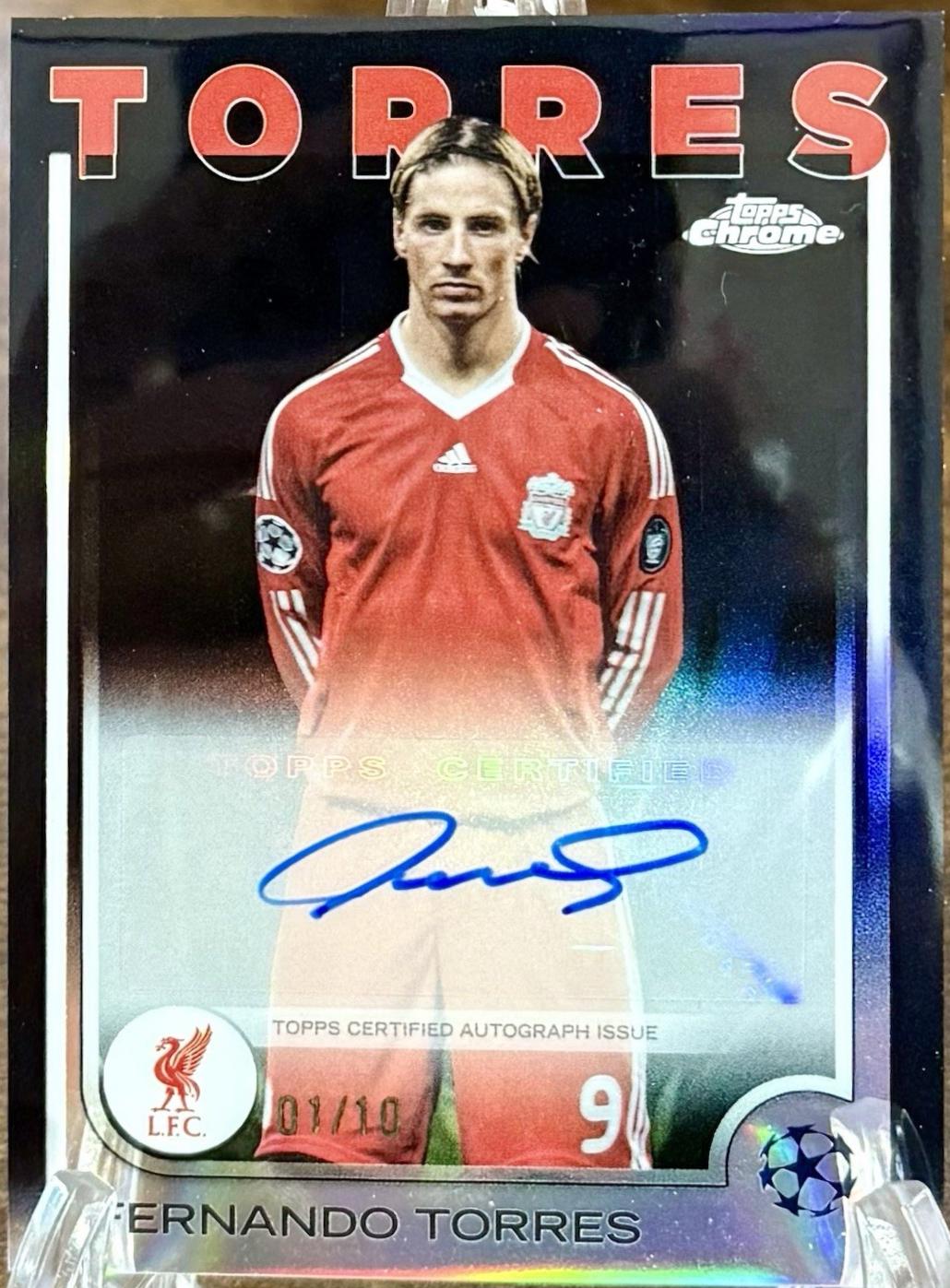 Fernando Torres [Black Refractor] #CA-FT