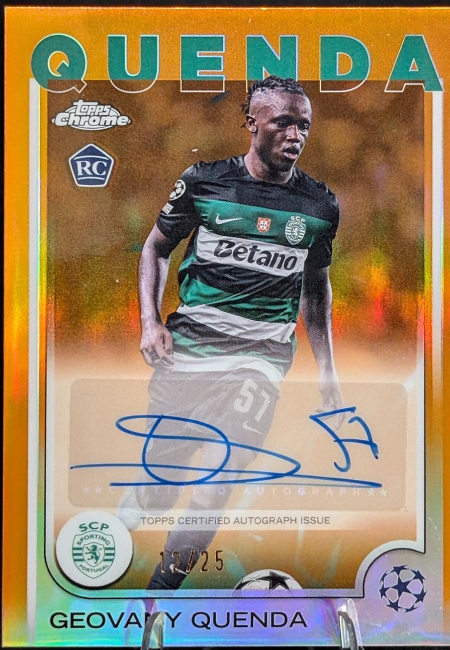 Geovany Quenda [Orange Refractor] #CA-GQ