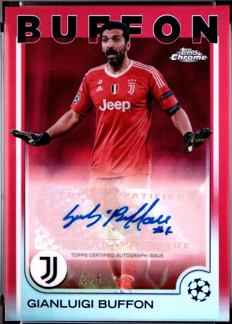 Gianluigi Buffon [Red Refractor] #CA-BU
