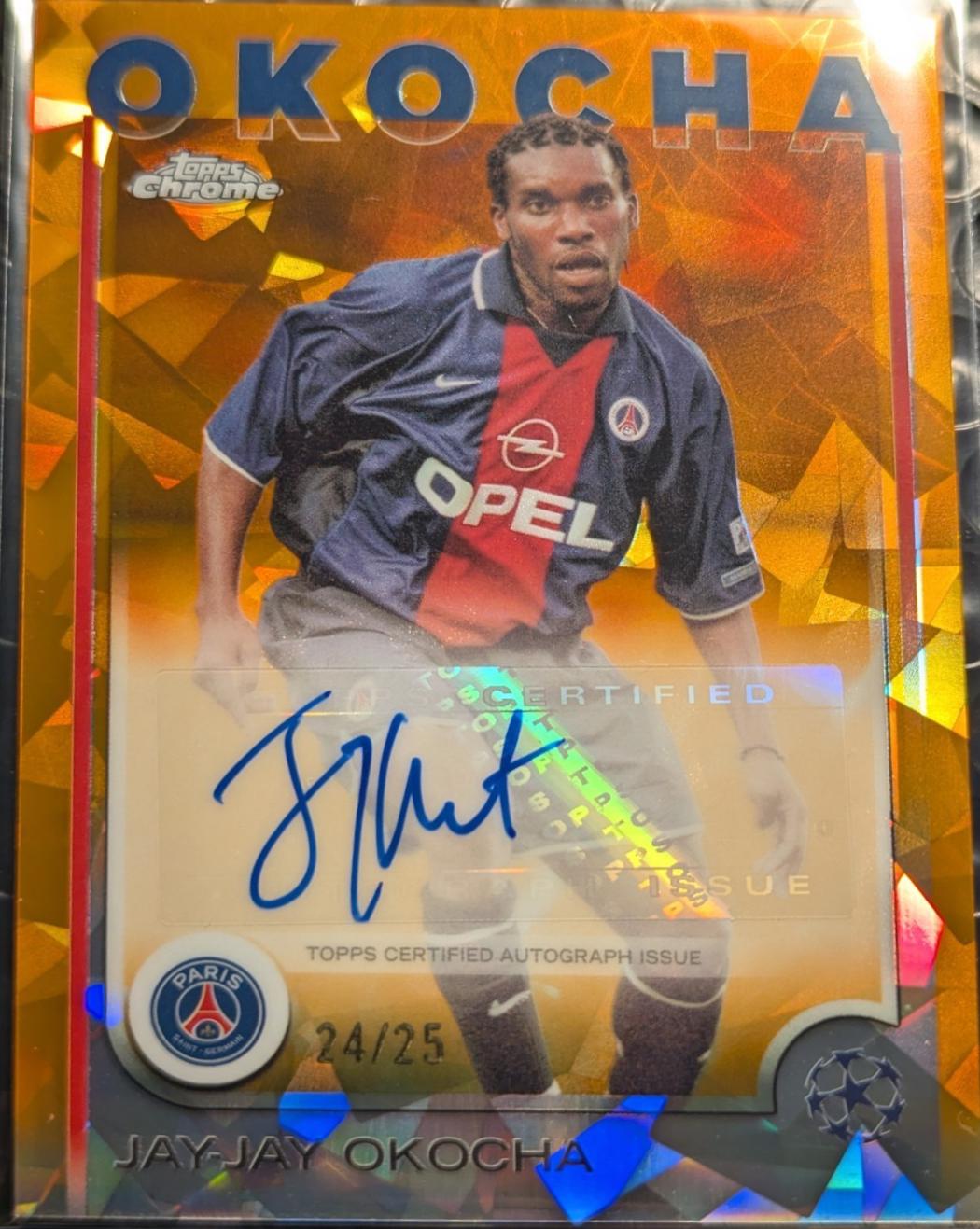 Jay-Jay Okocha [Orange Sapphire] #CA-JO