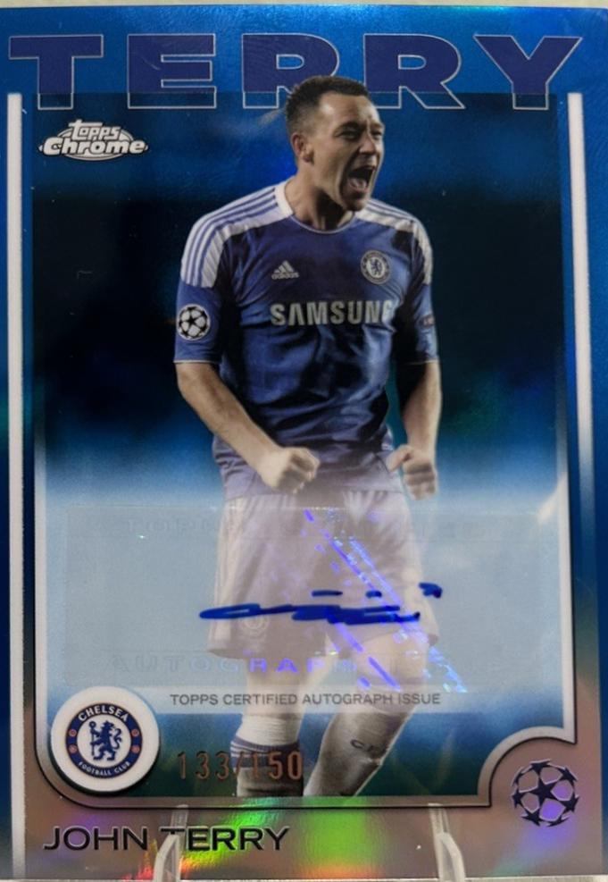 John Terry [Blue Refractor] #CA-JT