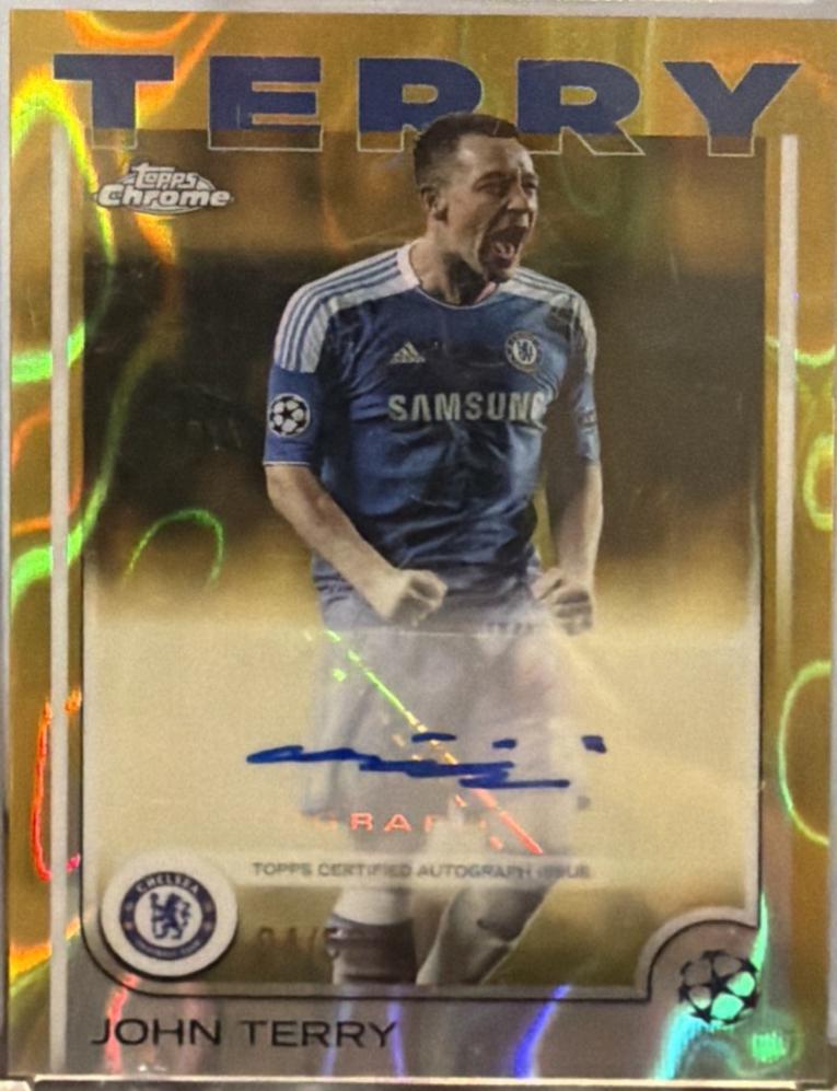 John Terry [Gold Lava Refractor] #CA-JT