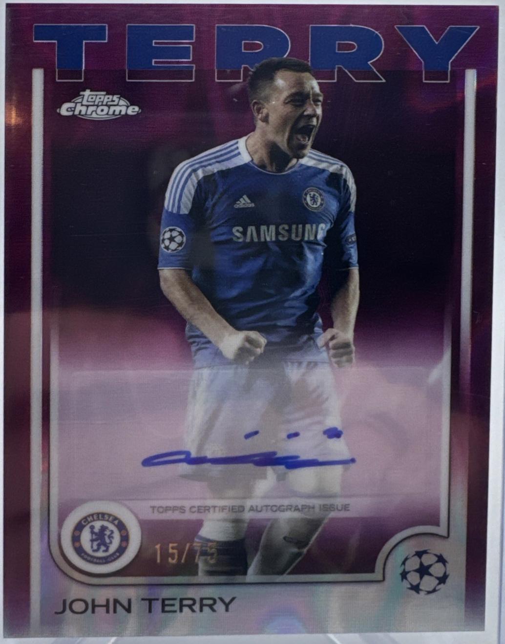John Terry [Magenta Lava Refractor] #CA-JT