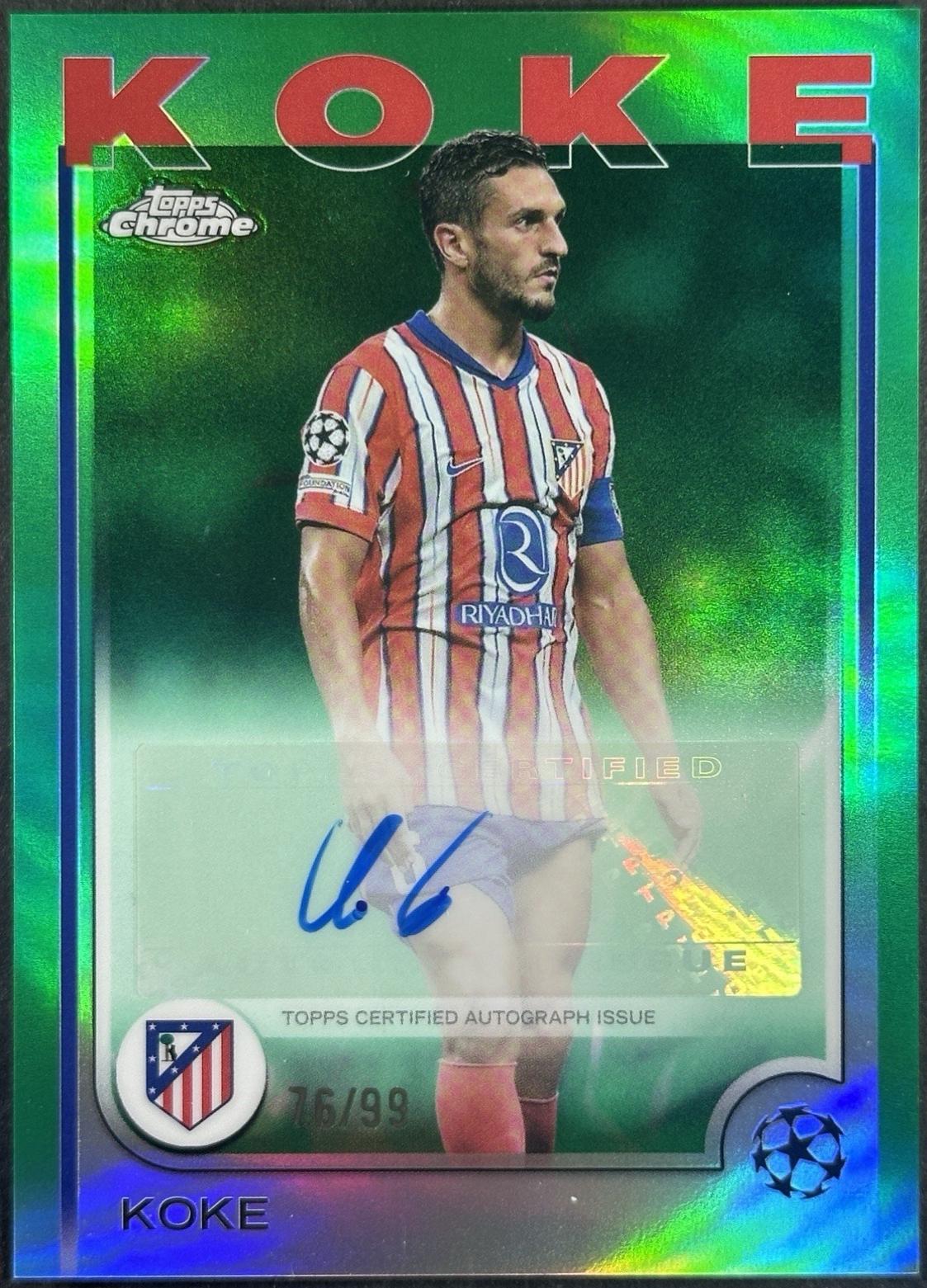 Koke [Green Refractor] #CA-KO