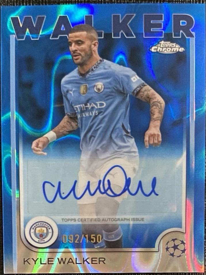 Kyle Walker [Blue Refractor] #CA-WK
