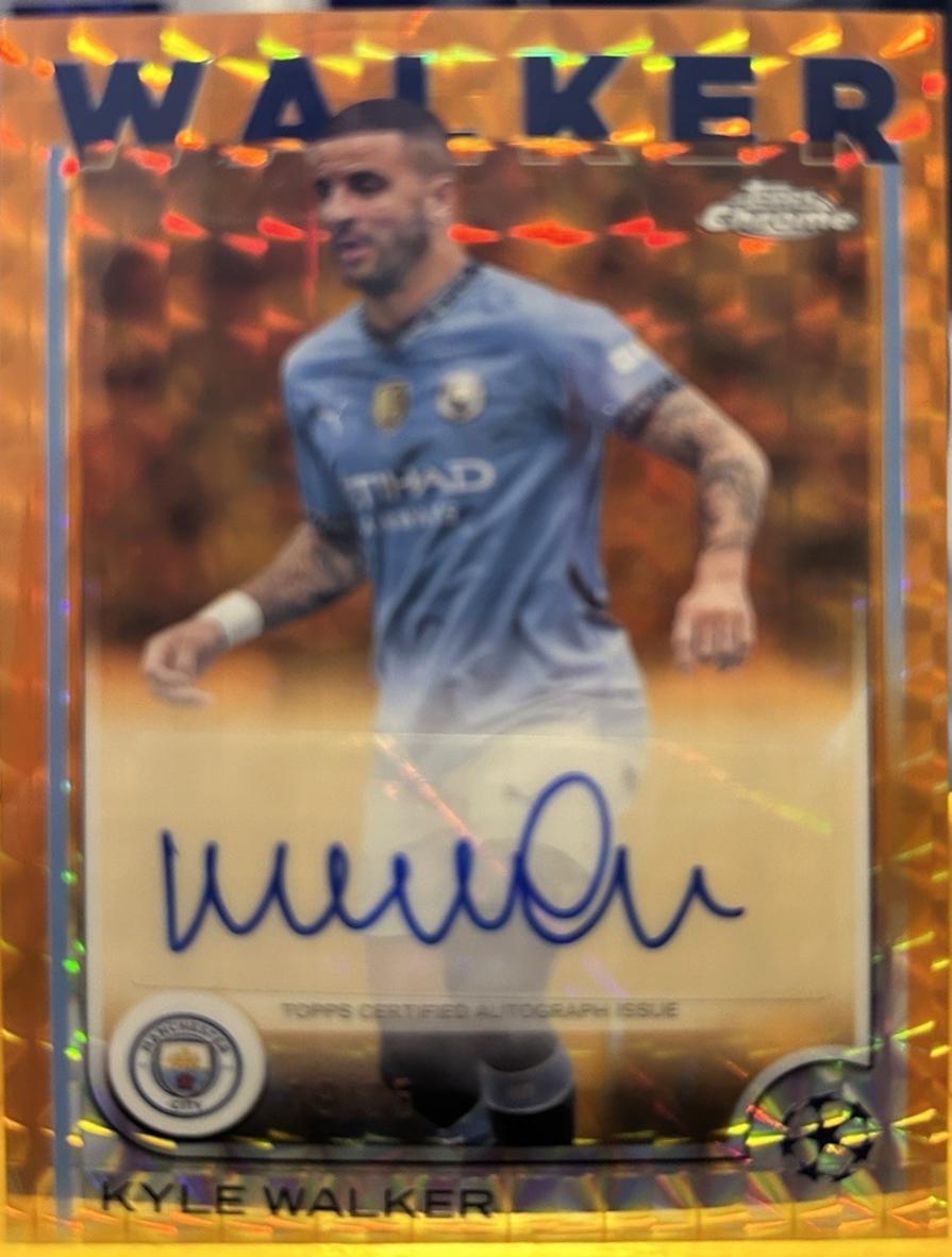 Kyle Walker [Orange Refractor] #CA-WK