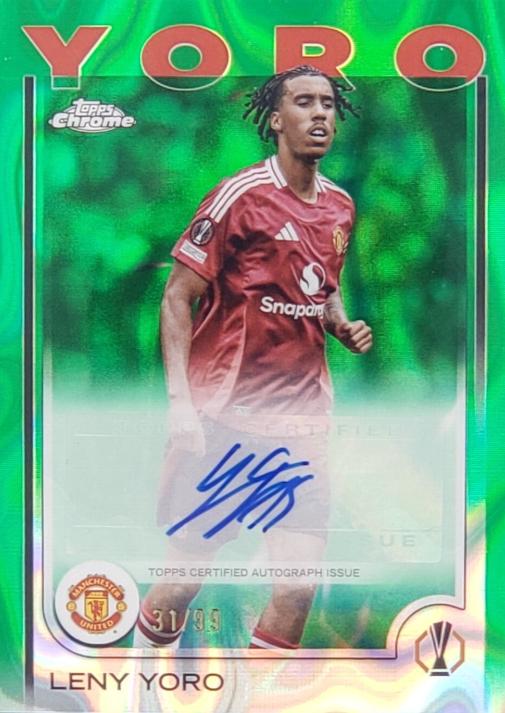 Leny Yoro [Green Refractor] #CA-LY