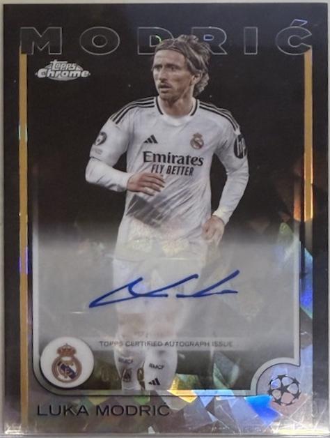 Luka Modric [Black Refractor] #CA-LU