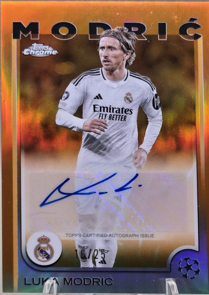 Luka Modric [Orange Refractor] #CA-LU