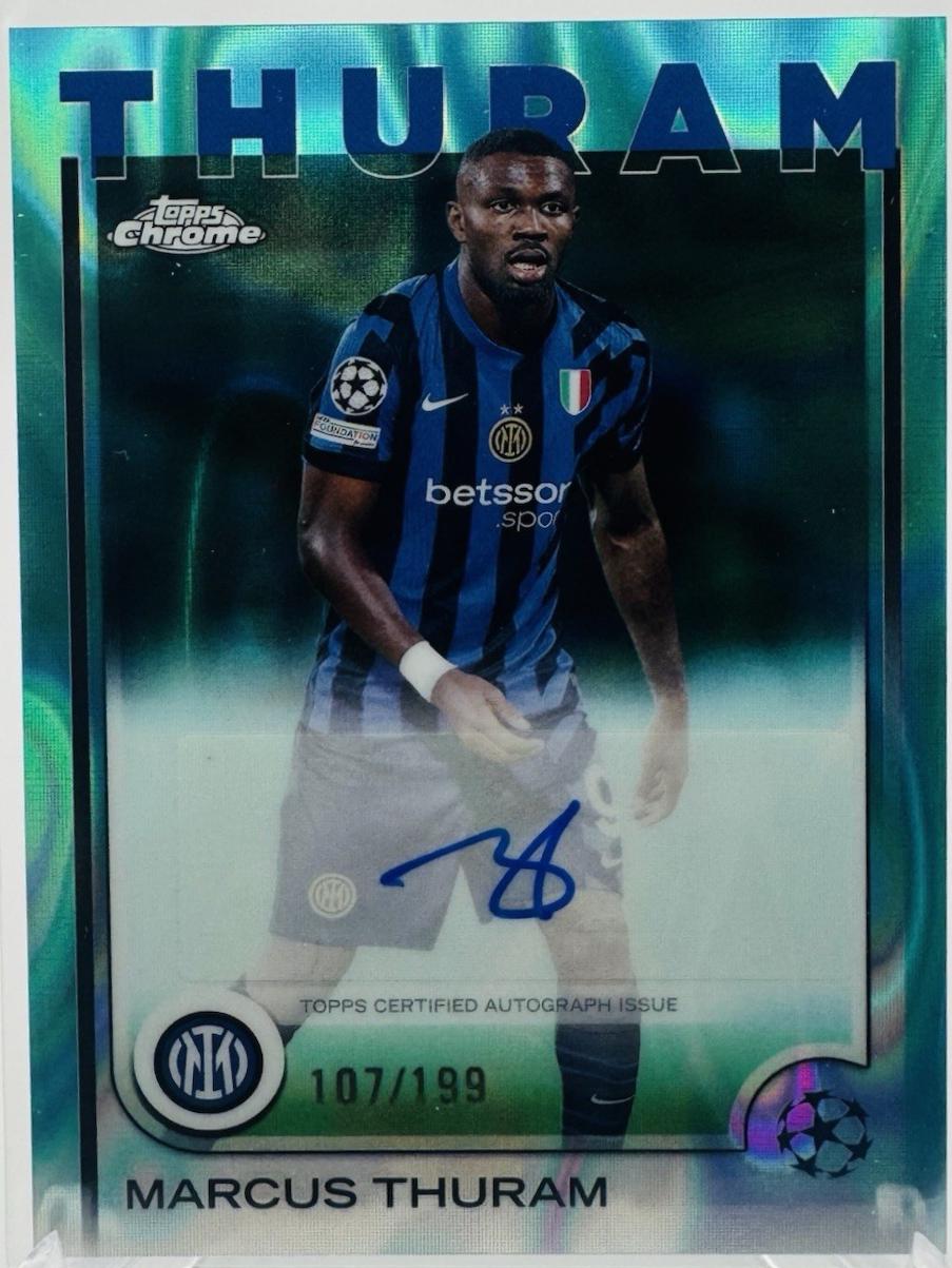 Marcus Thuram [Aqua Lava Refractor] #CA-TR