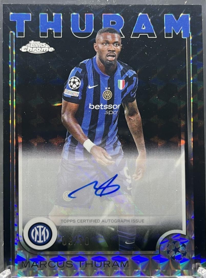Marcus Thuram [Black Geometric Refractor] #CA-TR